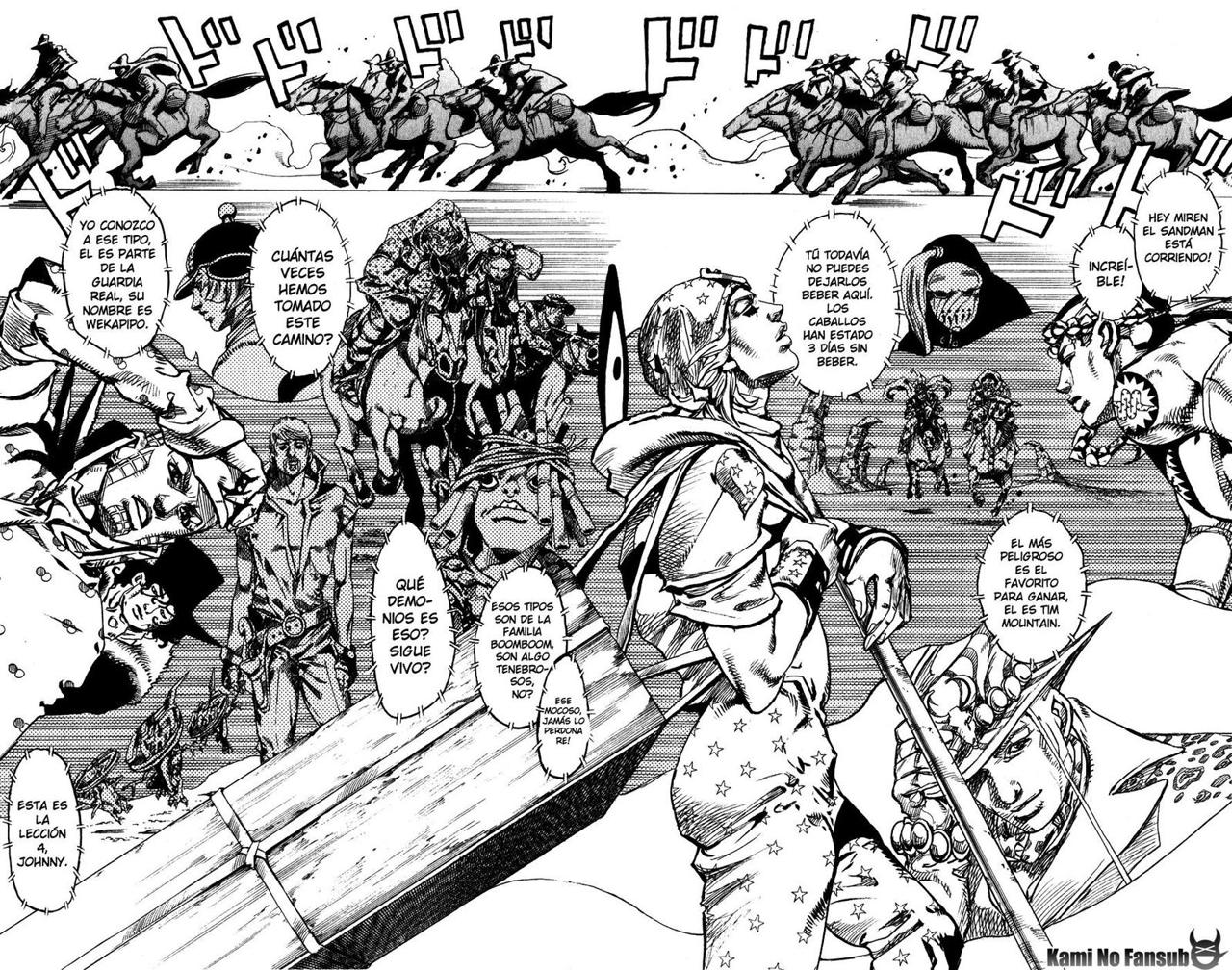 Read JoJo's Bizarre Adventure Parte 7 Steel Ball Run ES Manga Online