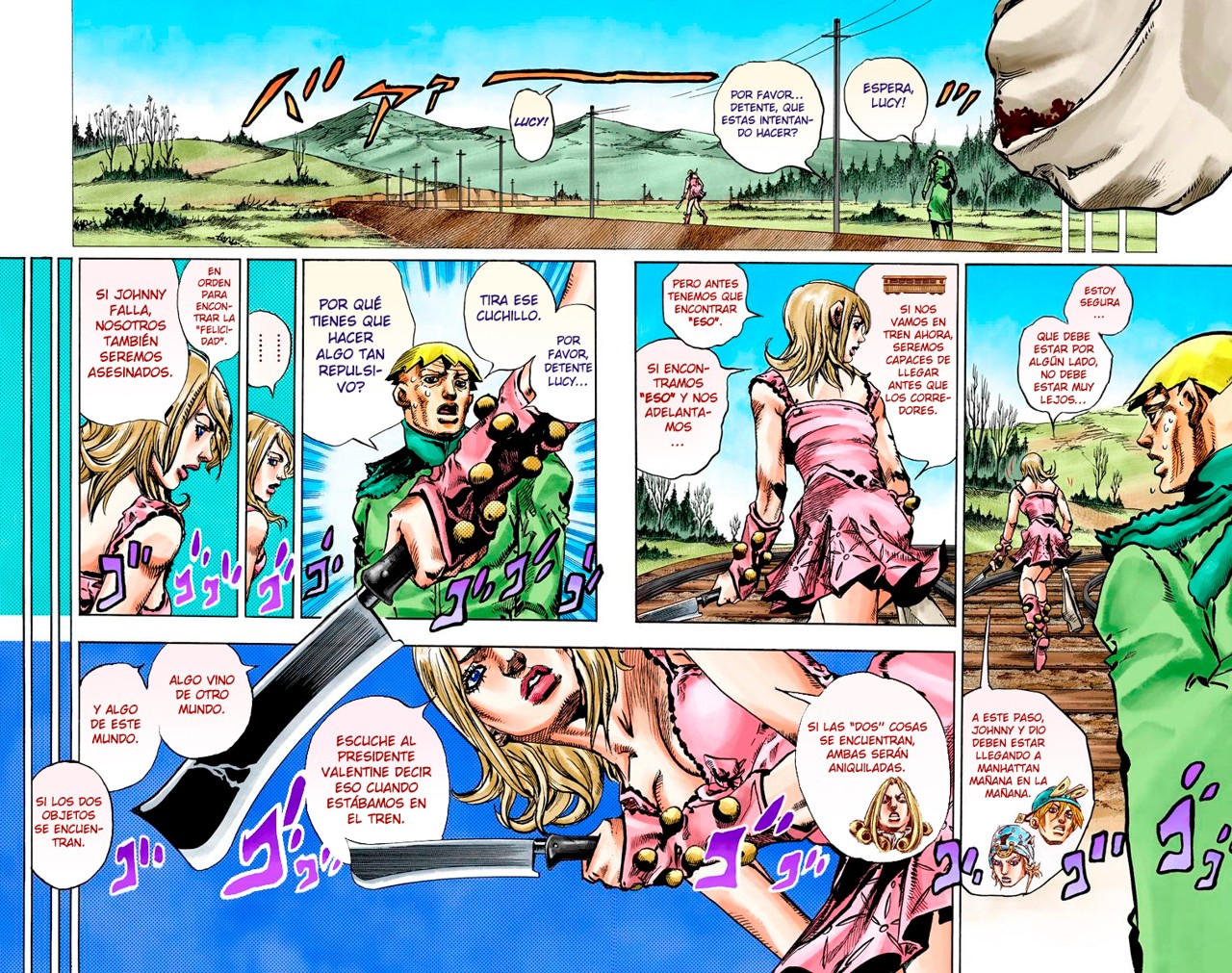 Read JoJo's Bizarre Adventure Parte 7 Steel Ball Run ES Manga Online