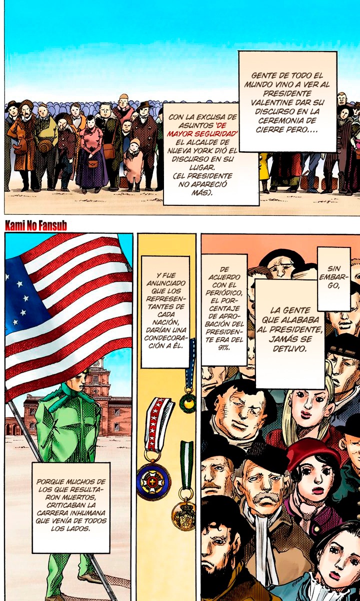 Read JoJo's Bizarre Adventure Parte 7 Steel Ball Run ES Manga Online