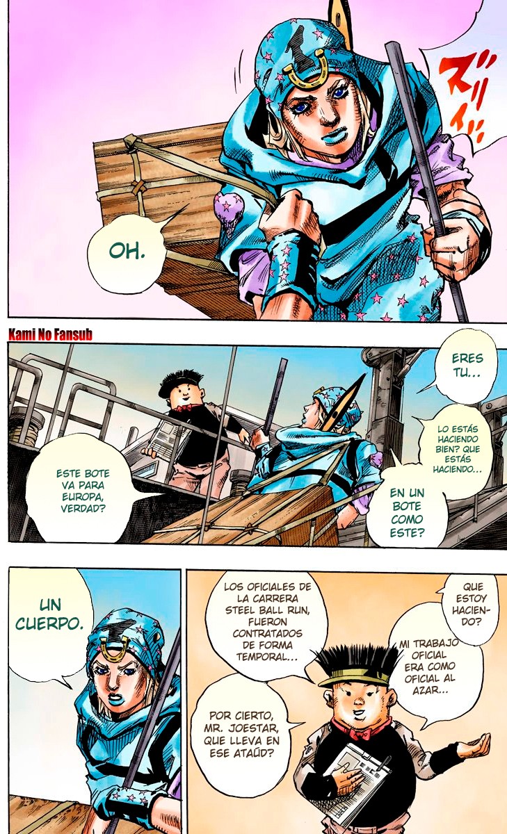 Read JoJo's Bizarre Adventure Parte 7 Steel Ball Run ES Manga Online