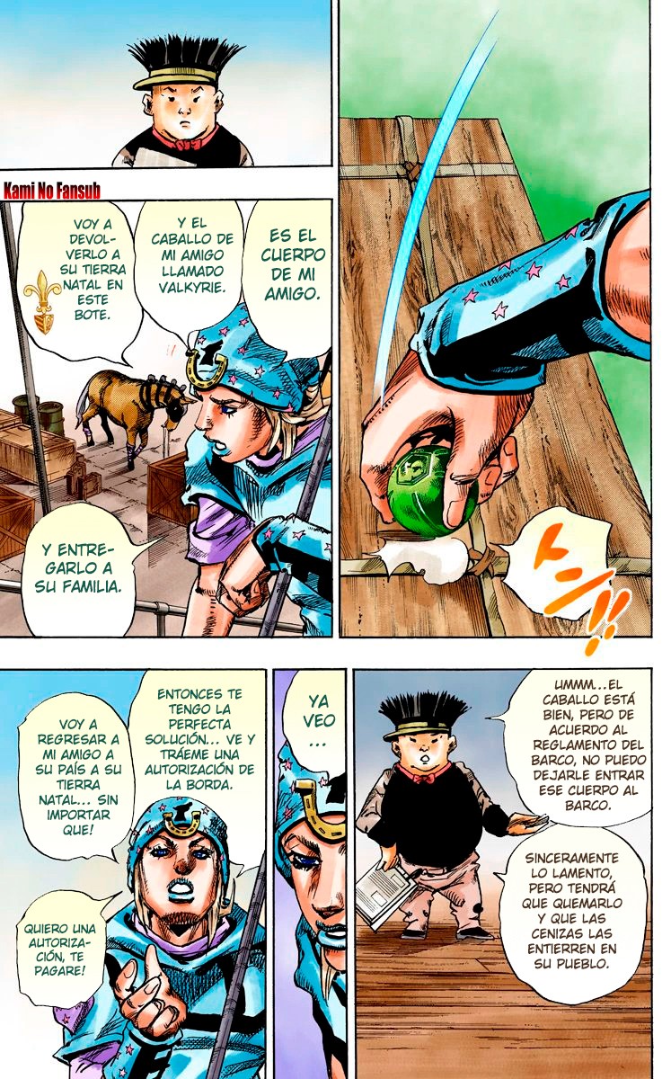 Read JoJo's Bizarre Adventure Parte 7 Steel Ball Run ES Manga Online