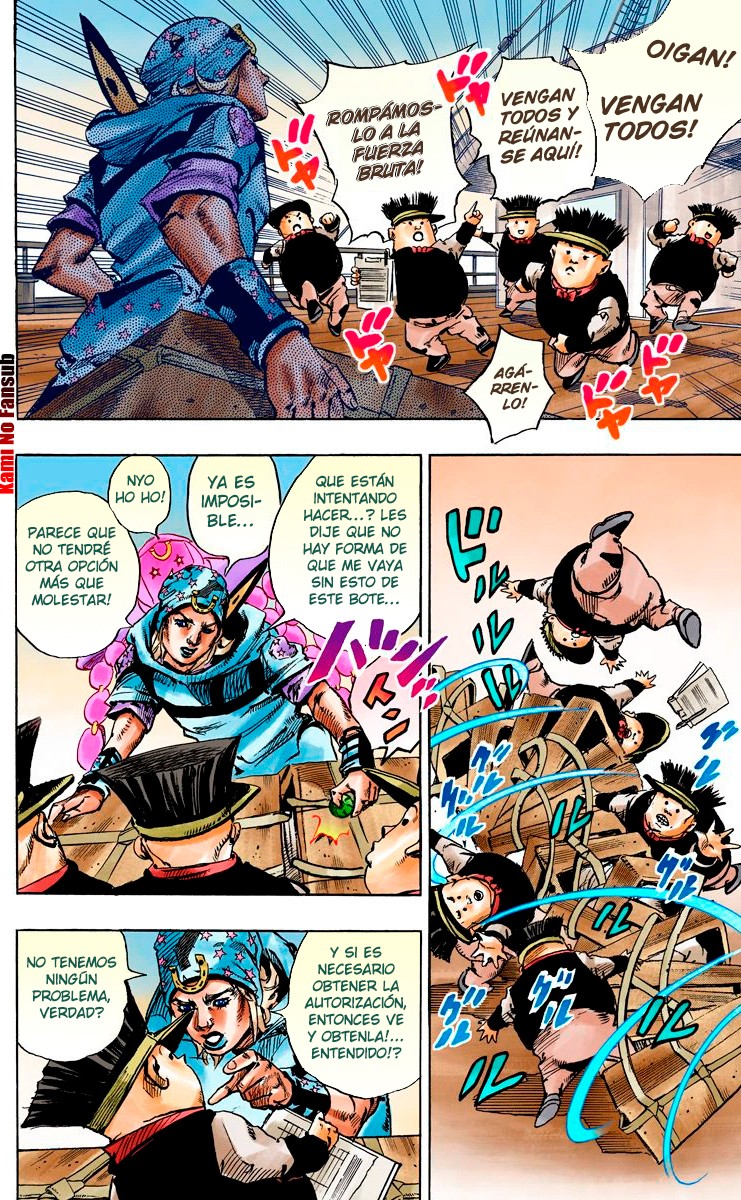 Read JoJo's Bizarre Adventure Parte 7 Steel Ball Run ES Manga Online