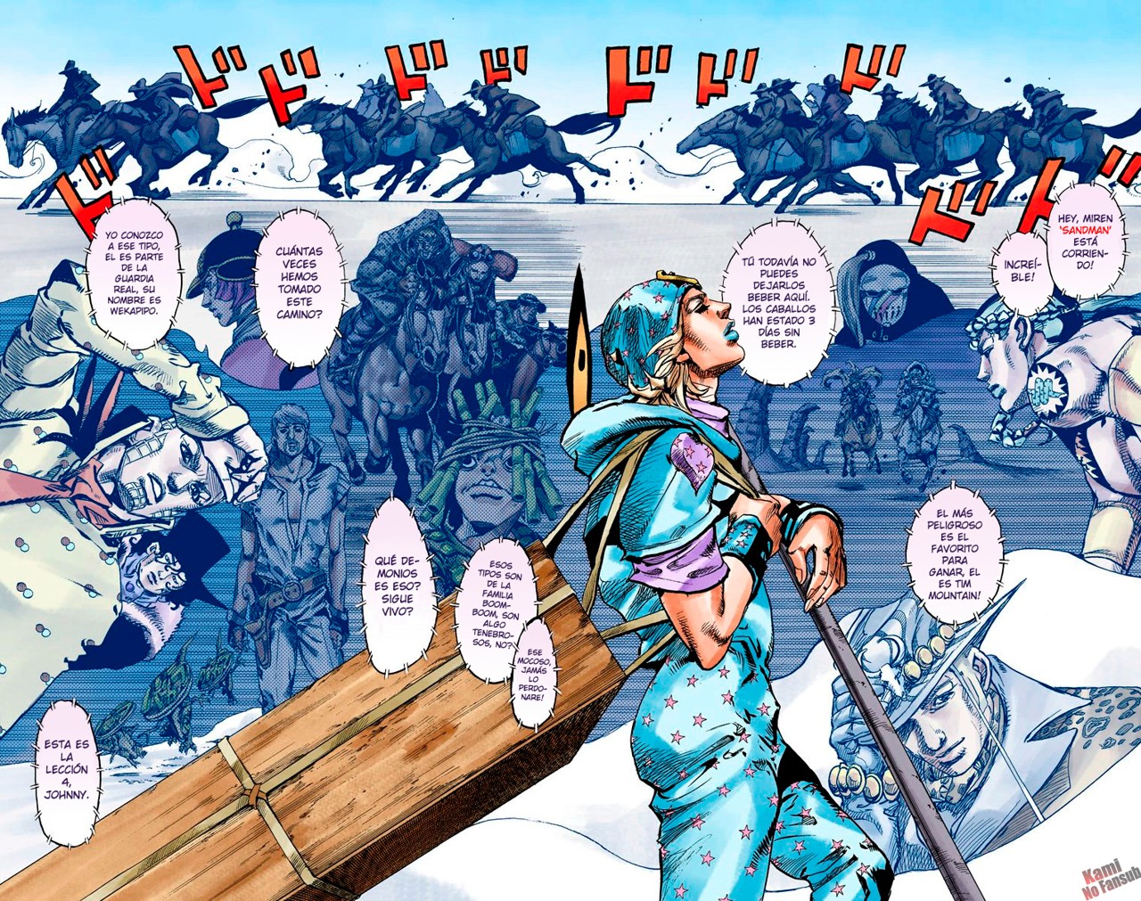 Read JoJo's Bizarre Adventure Parte 7 Steel Ball Run ES Manga Online