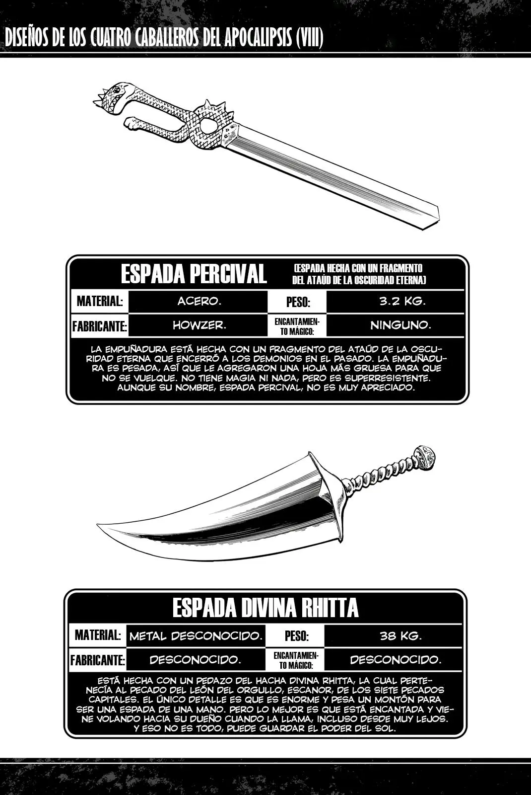 Read Los 4 caballeros del apocalipsis ES Manga Online