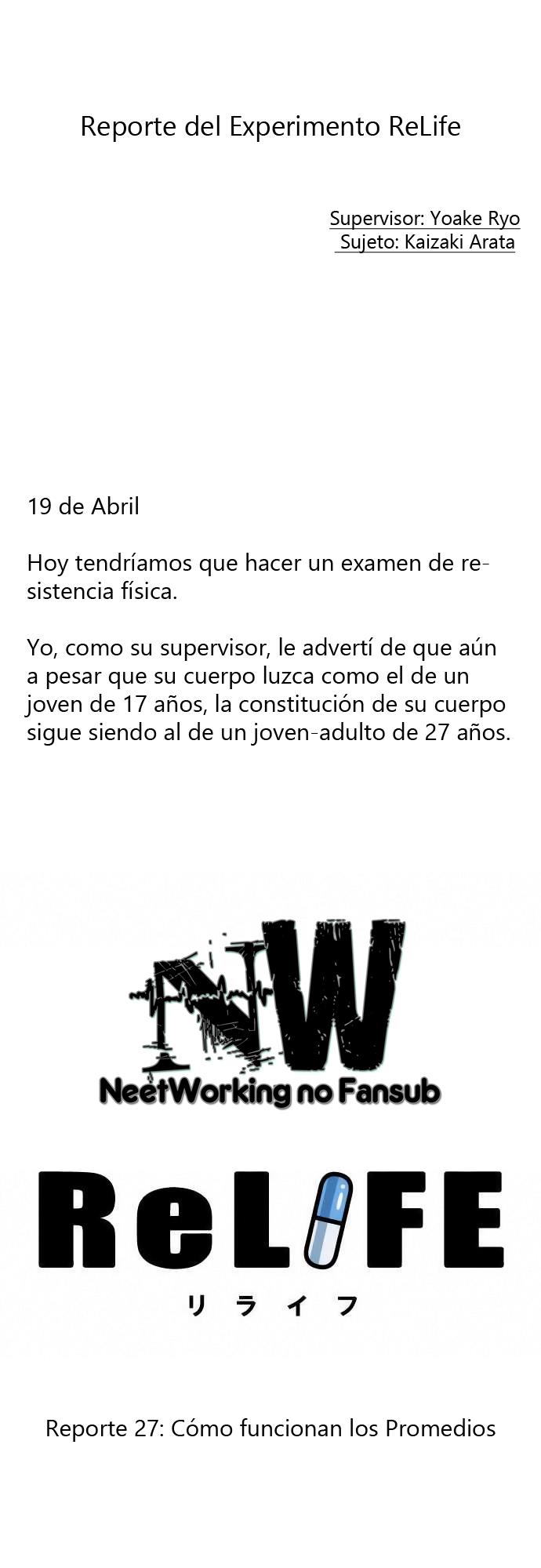 Read ReLIFE ES Manga Online