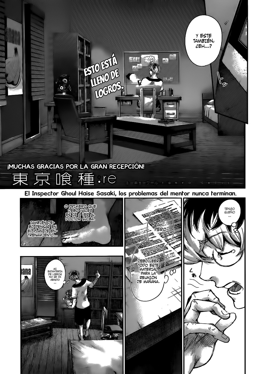 Read Tokyo Ghoul Re ES Manga Online