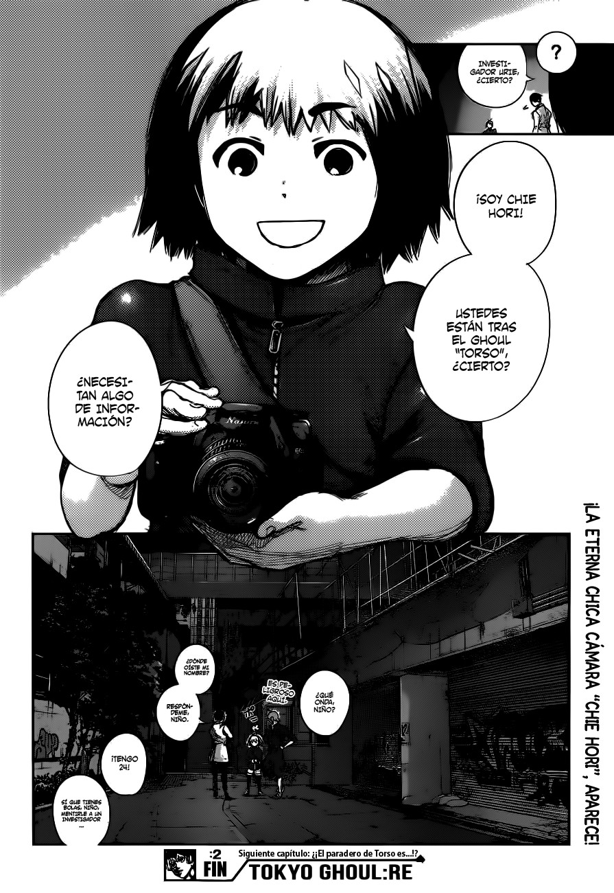 Read Tokyo Ghoul Re ES Manga Online