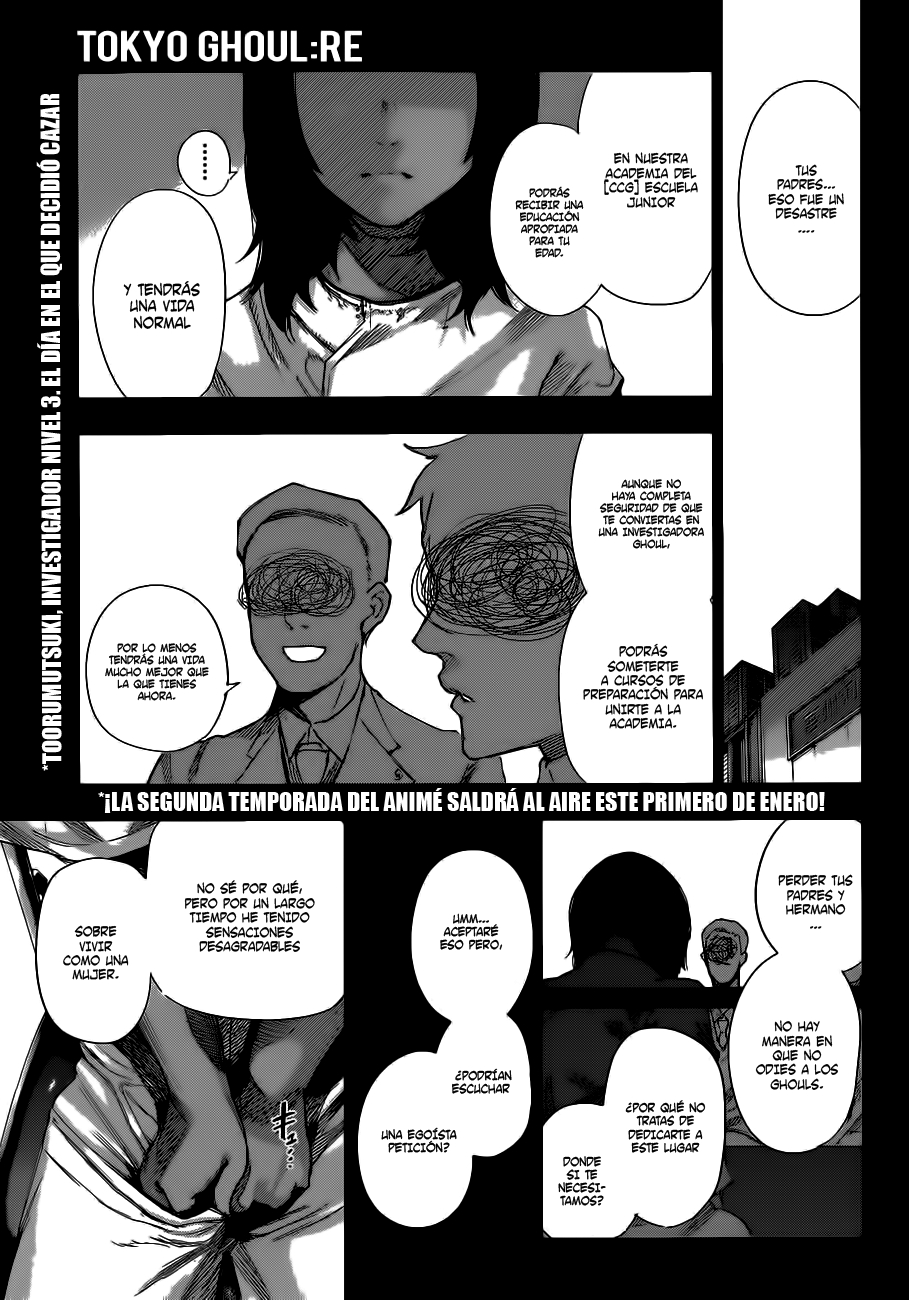 Read Tokyo Ghoul Re ES Manga Online