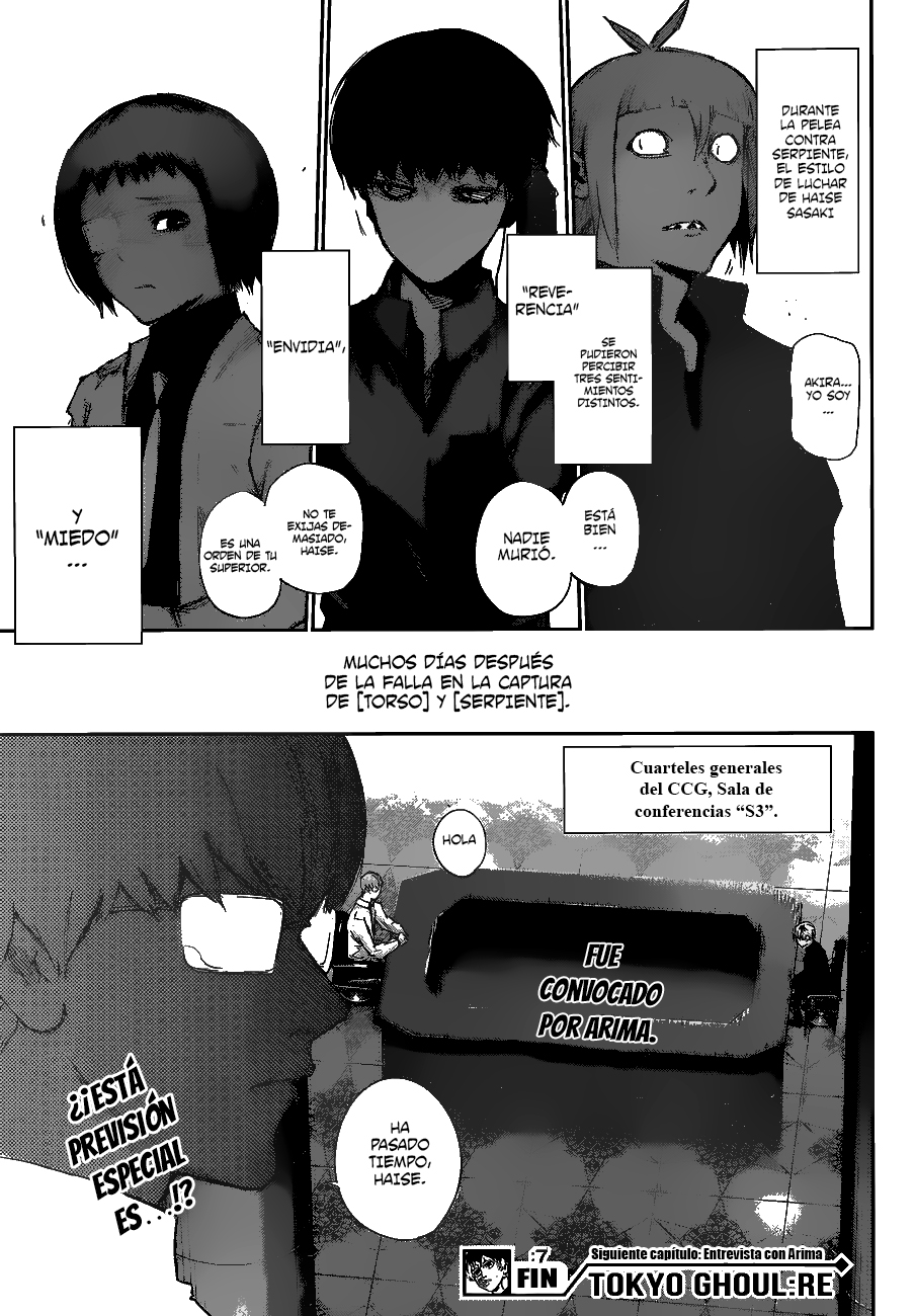 Read Tokyo Ghoul Re ES Manga Online