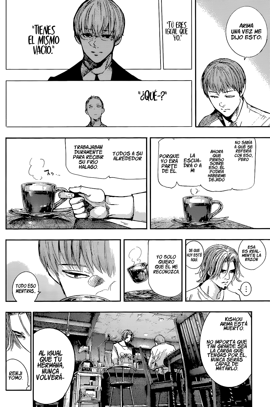 Read Tokyo Ghoul Re ES Manga Online