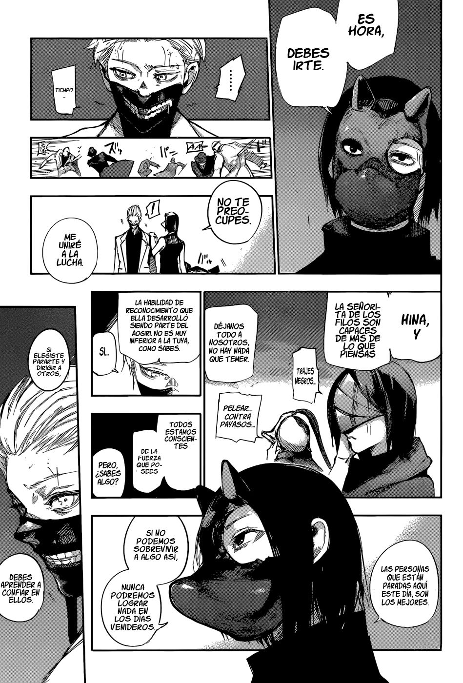 Read Tokyo Ghoul Re ES Manga Online