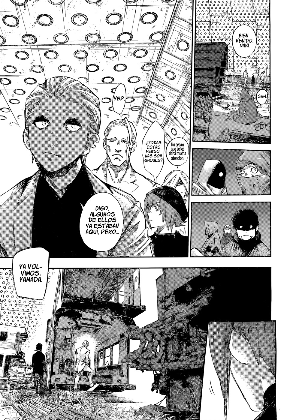 Read Tokyo Ghoul Re ES Manga Online