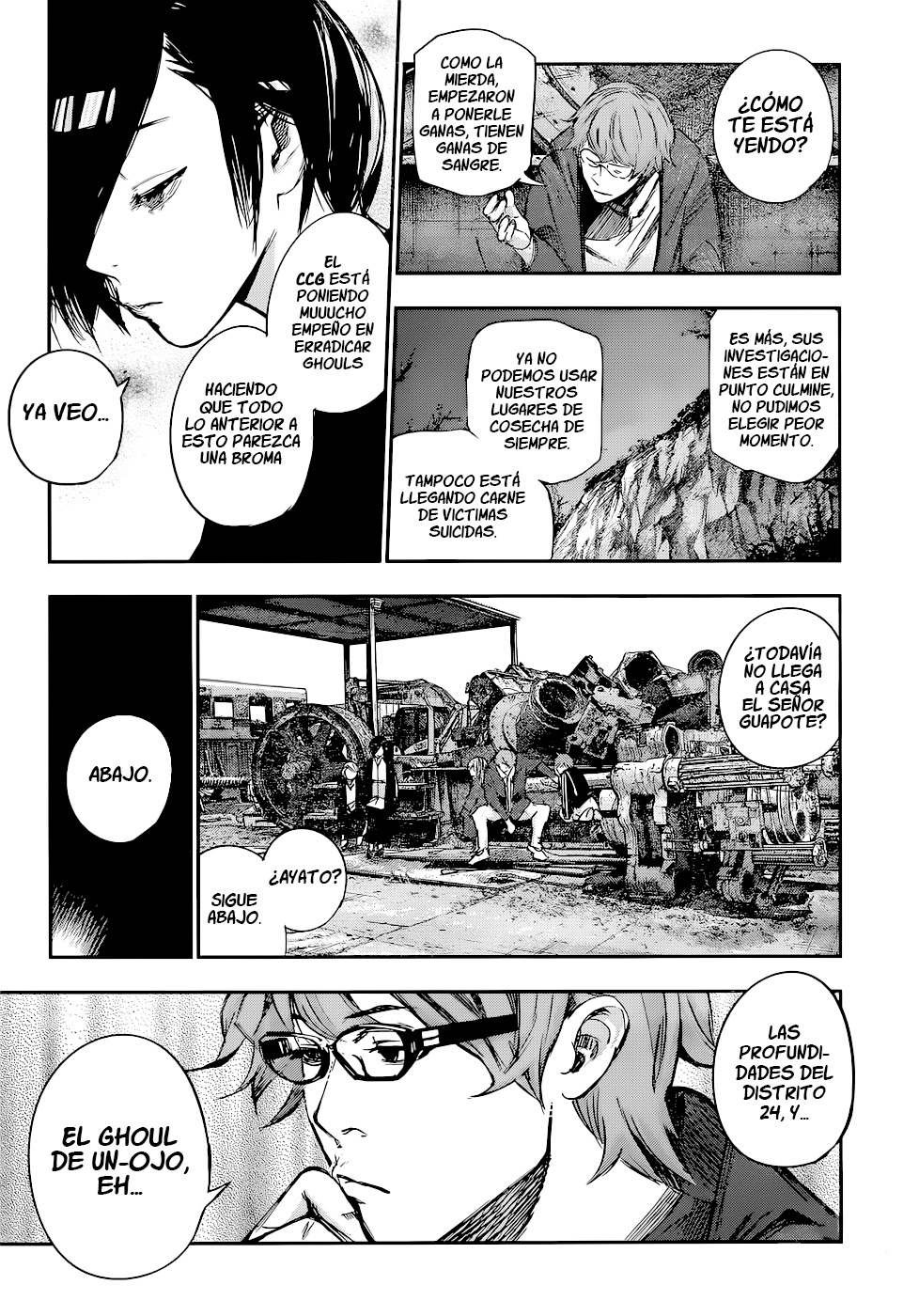 Read Tokyo Ghoul Re ES Manga Online