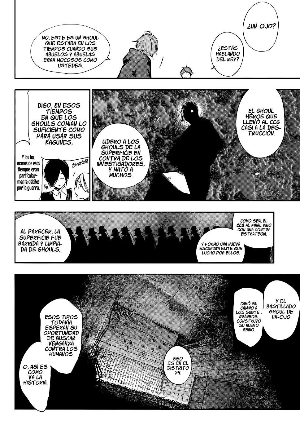 Read Tokyo Ghoul Re ES Manga Online
