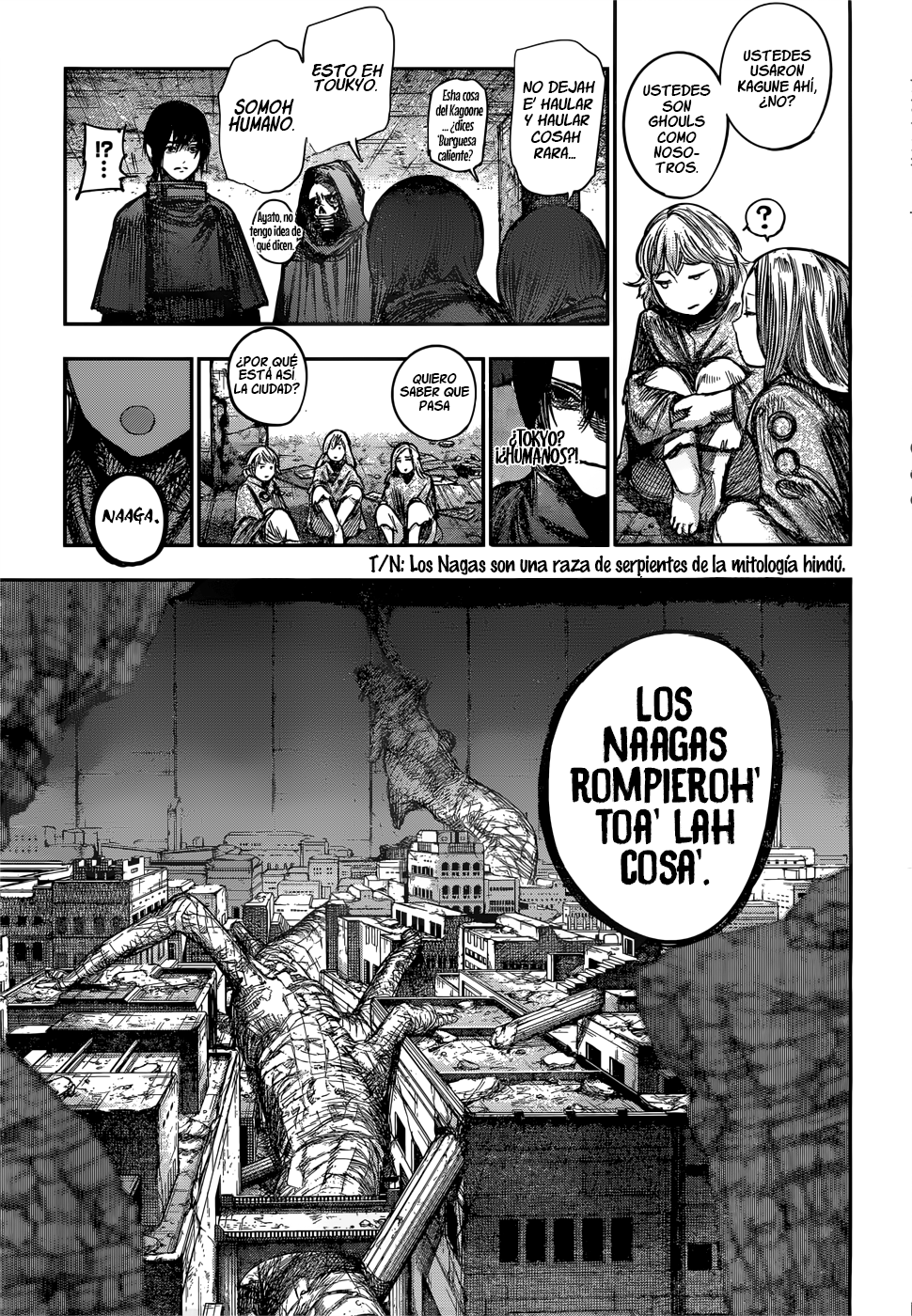 Read Tokyo Ghoul Re ES Manga Online