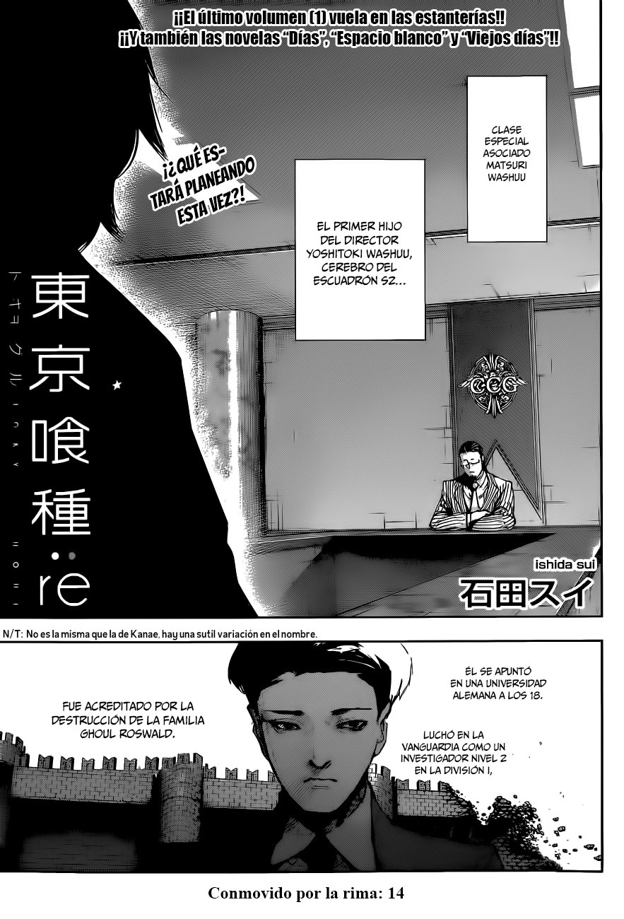 Read Tokyo Ghoul Re ES Manga Online