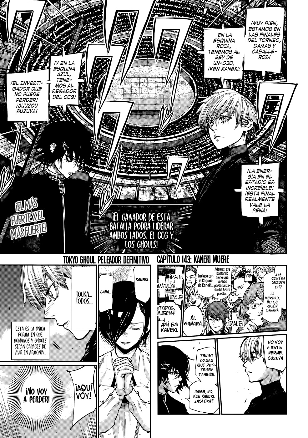 Read Tokyo Ghoul Re ES Manga Online