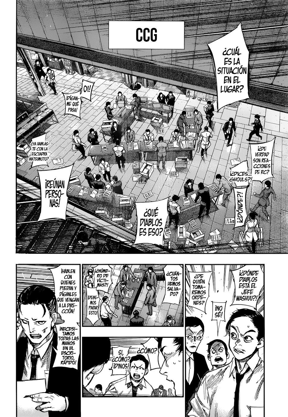 Read Tokyo Ghoul Re ES Manga Online