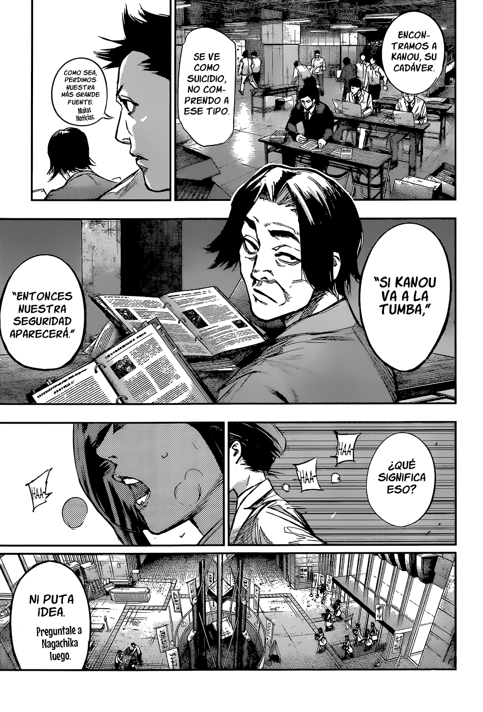 Read Tokyo Ghoul Re ES Manga Online