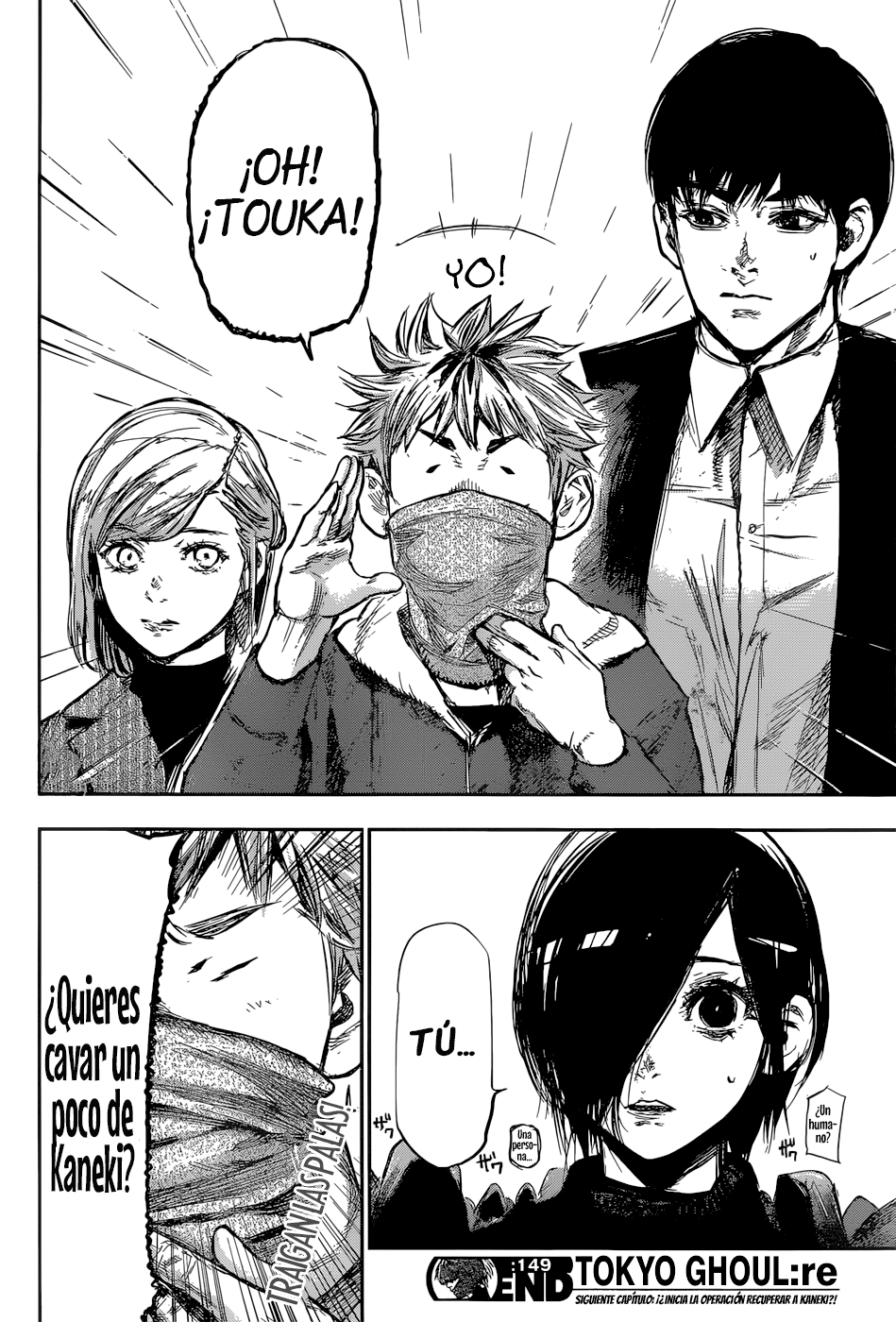 Read Tokyo Ghoul Re ES Manga Online