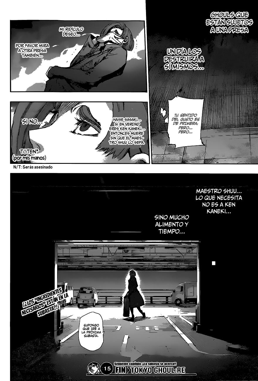 Read Tokyo Ghoul Re ES Manga Online