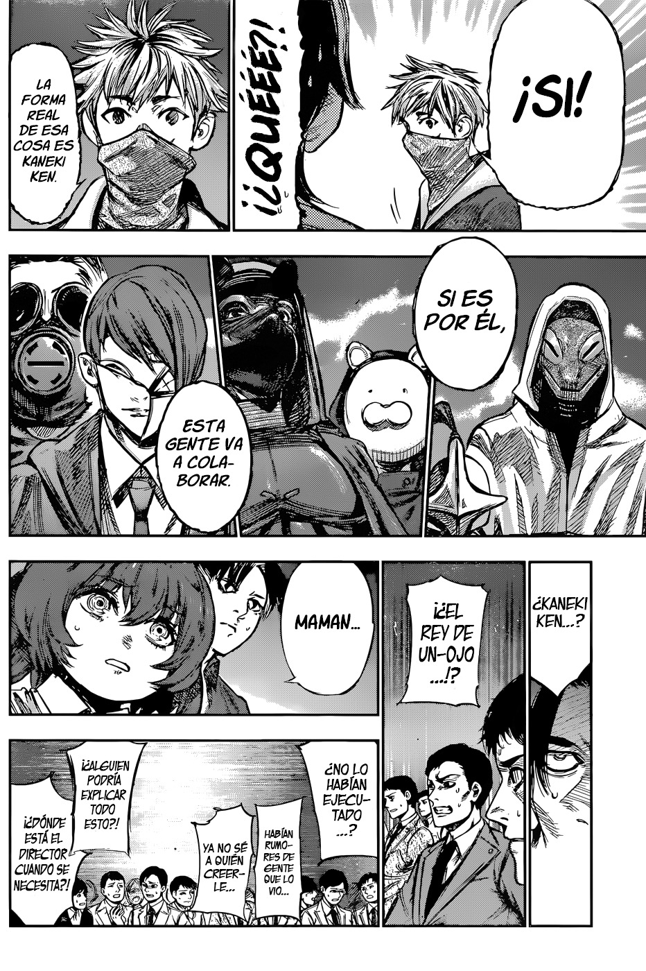 Read Tokyo Ghoul Re ES Manga Online