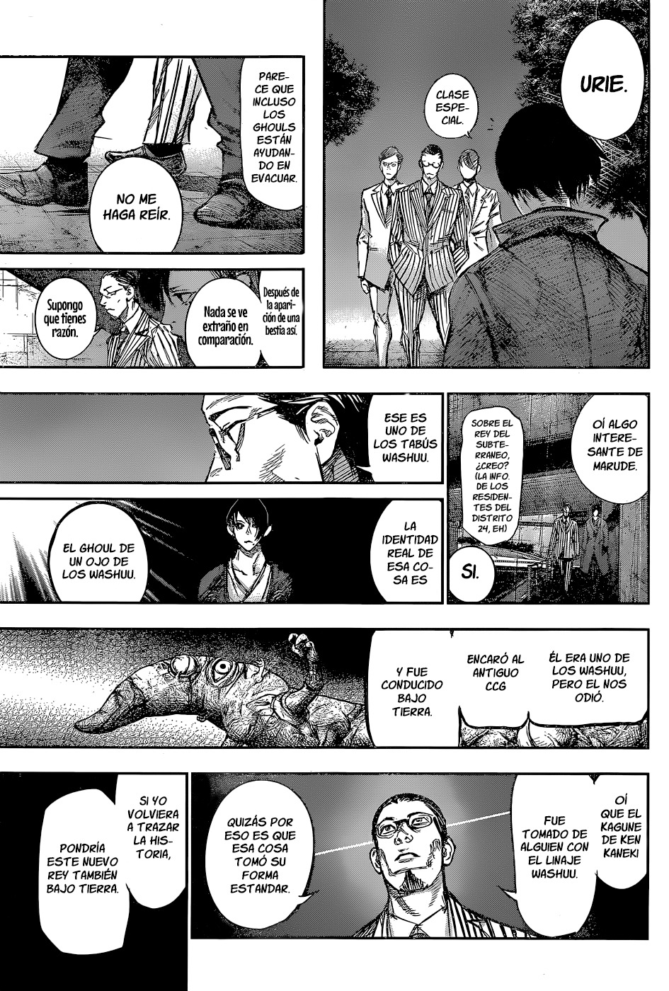 Read Tokyo Ghoul Re ES Manga Online
