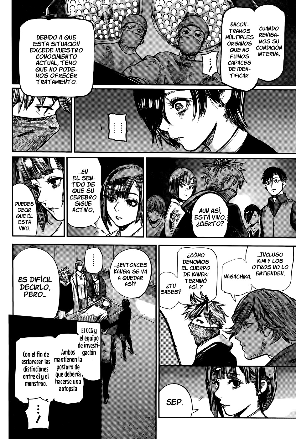 Read Tokyo Ghoul Re ES Manga Online