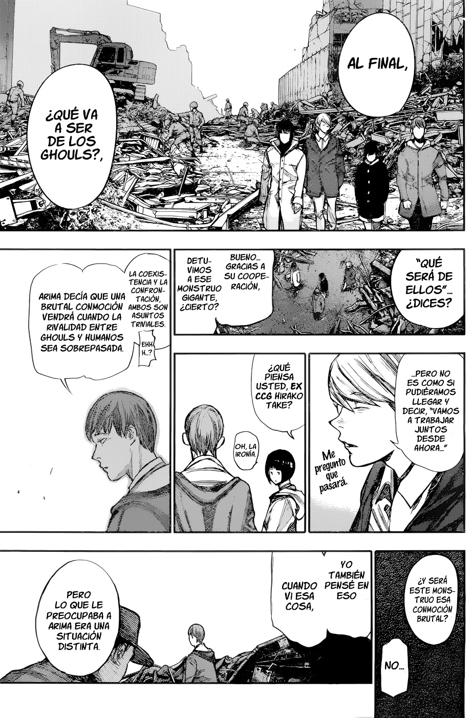 Read Tokyo Ghoul Re ES Manga Online