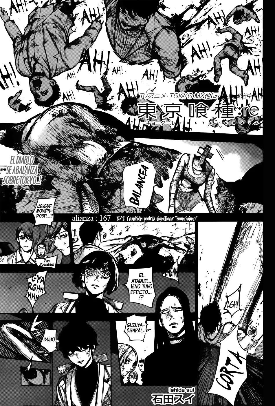 Read Tokyo Ghoul Re ES Manga Online
