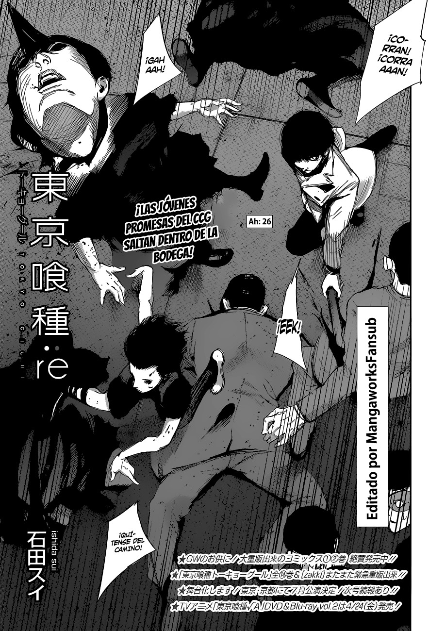 Read Tokyo Ghoul Re ES Manga Online