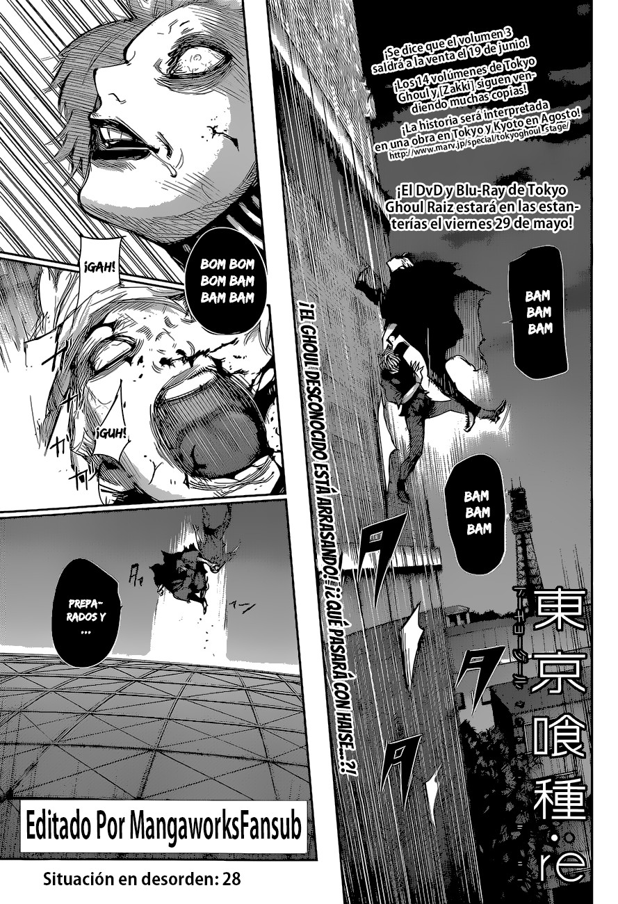 Read Tokyo Ghoul Re ES Manga Online