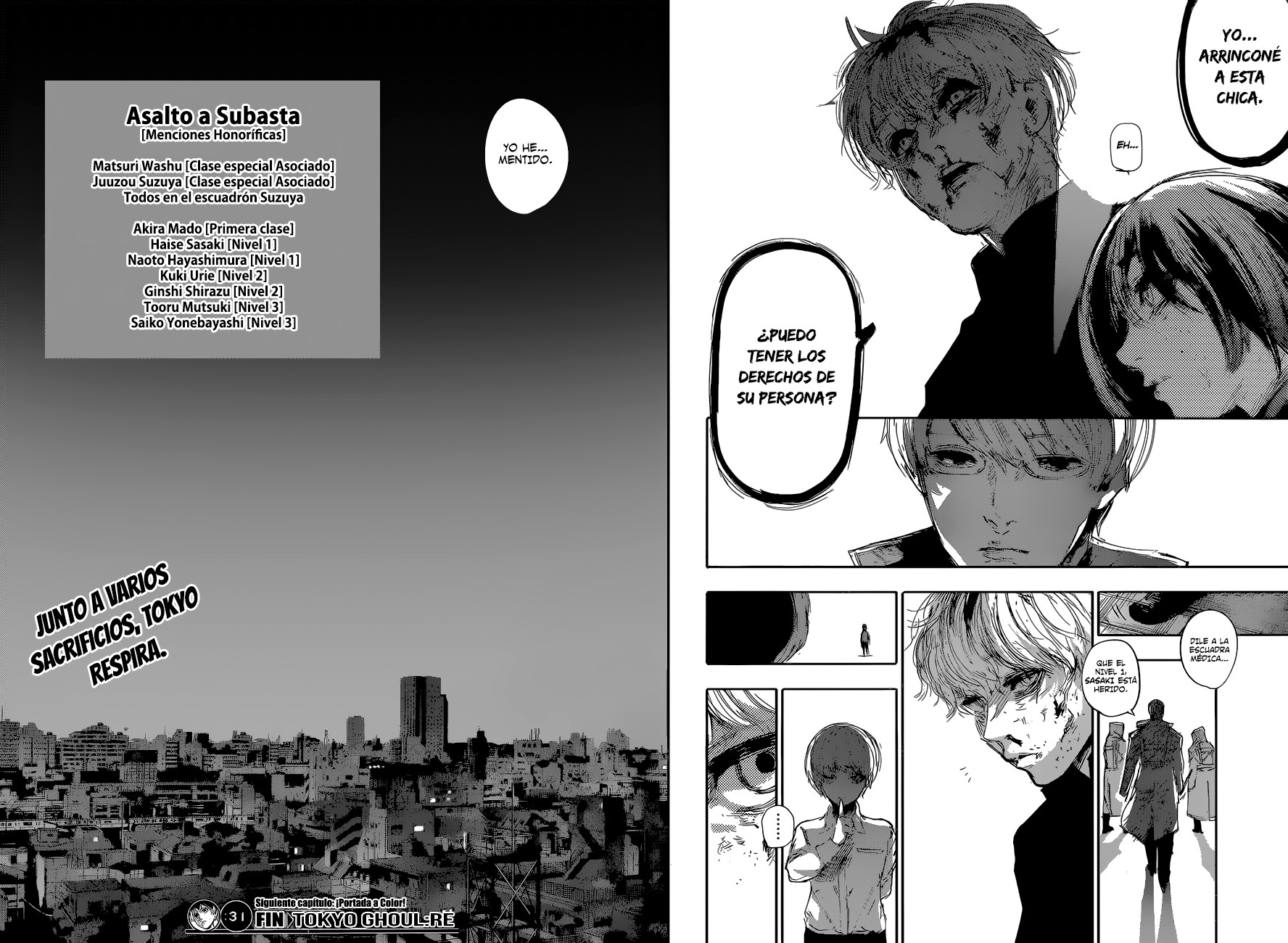 Read Tokyo Ghoul Re ES Manga Online