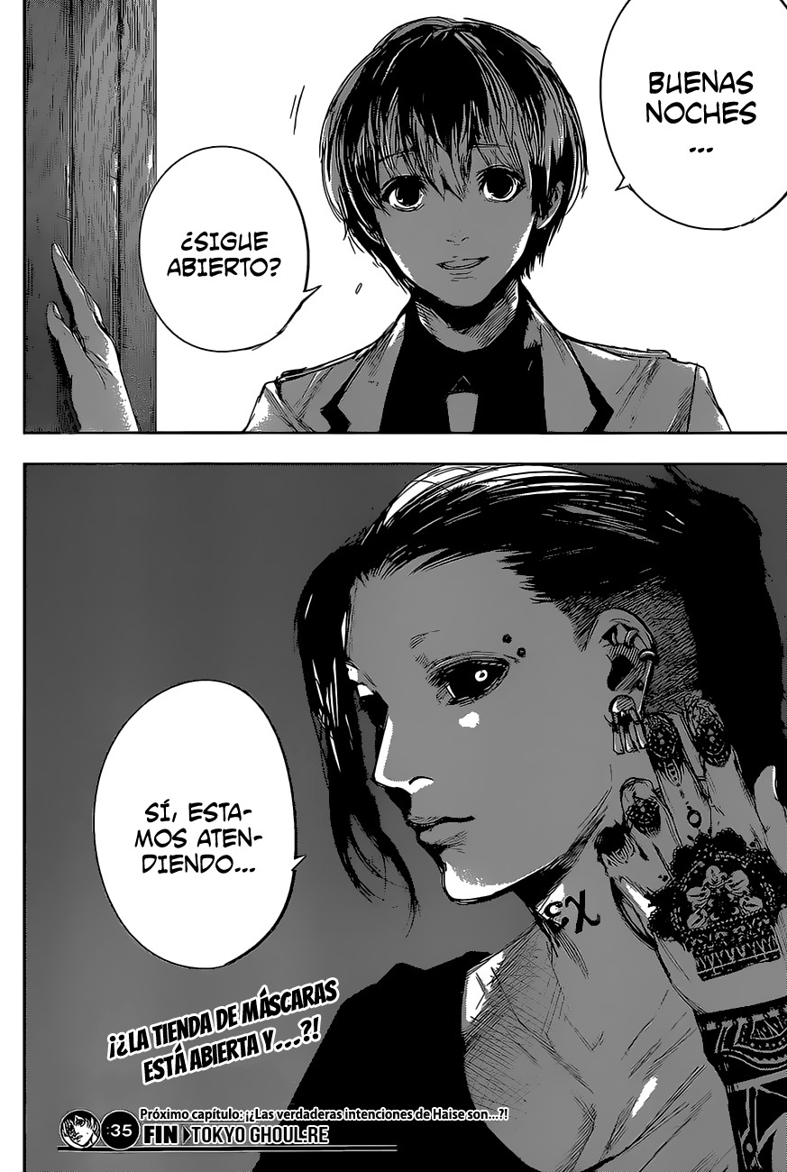 Read Tokyo Ghoul Re ES Manga Online