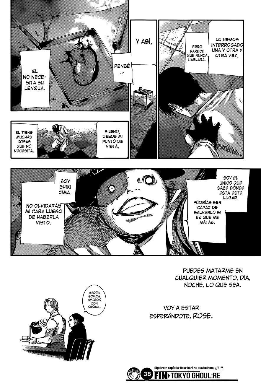 Read Tokyo Ghoul Re ES Manga Online