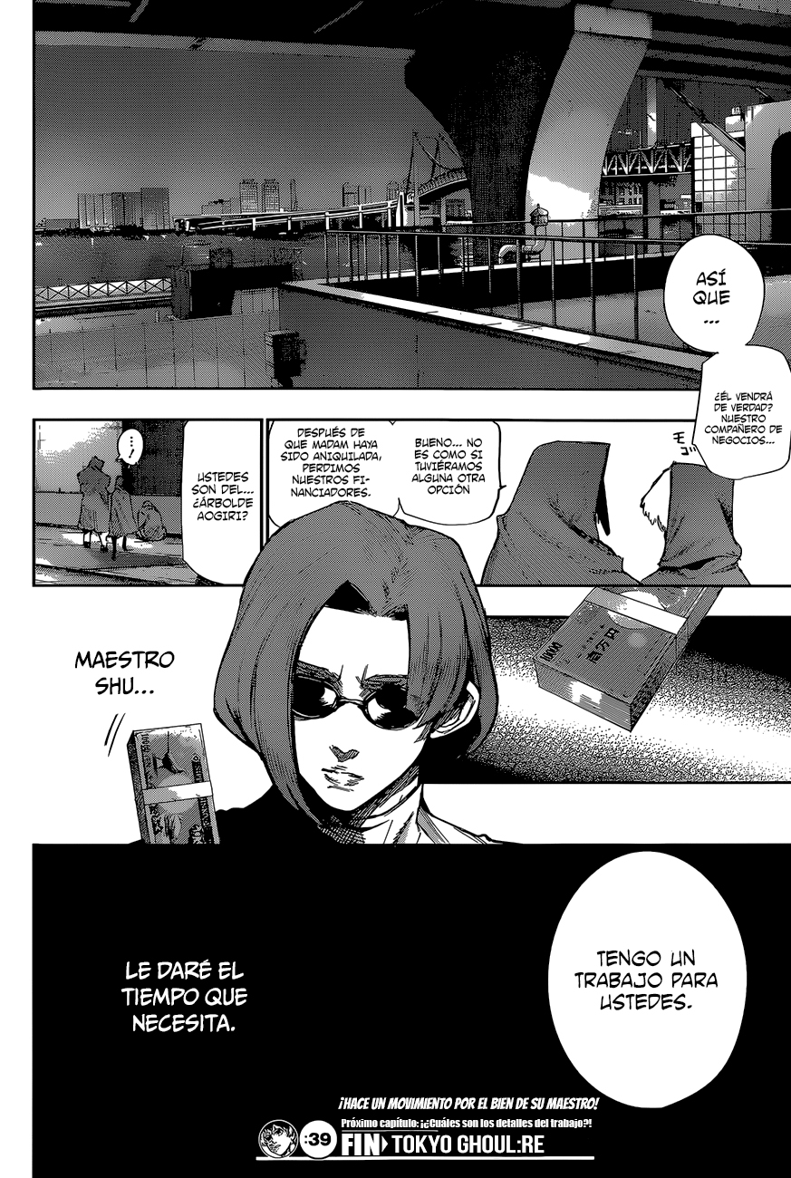 Read Tokyo Ghoul Re ES Manga Online