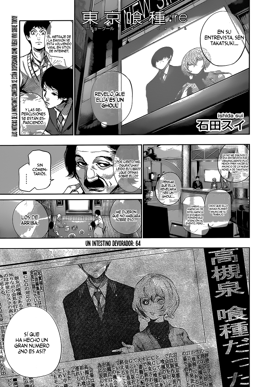 Read Tokyo Ghoul Re ES Manga Online
