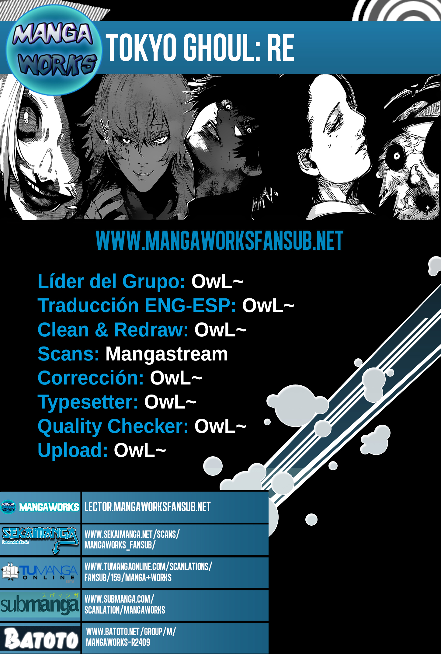 Read Tokyo Ghoul Re ES Manga Online