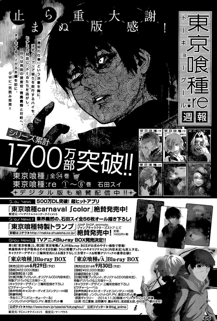 Read Tokyo Ghoul Re ES Manga Online