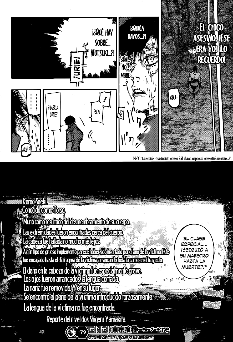 Read Tokyo Ghoul Re ES Manga Online