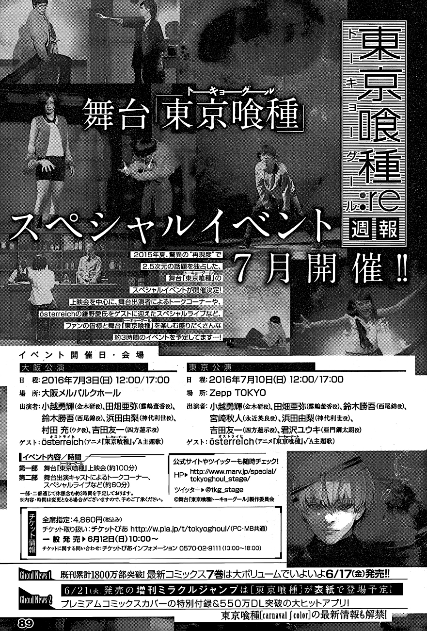 Read Tokyo Ghoul Re ES Manga Online