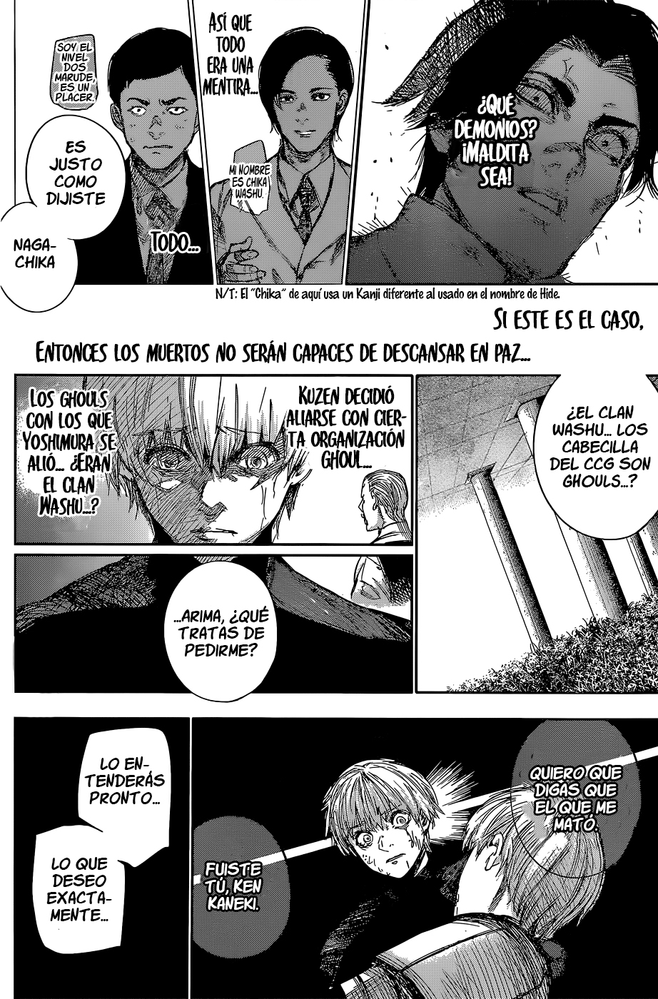Read Tokyo Ghoul Re ES Manga Online