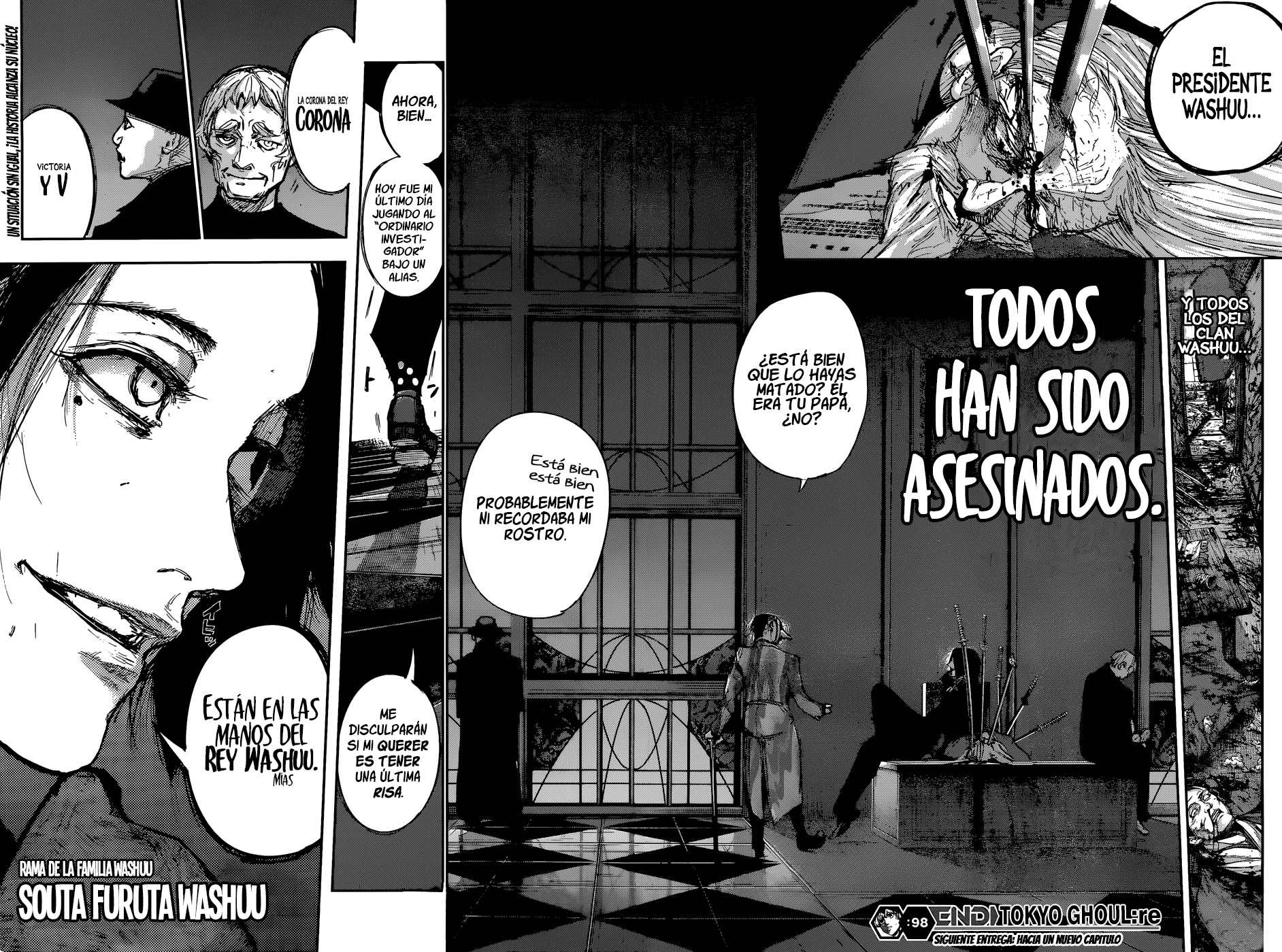 Read Tokyo Ghoul Re ES Manga Online