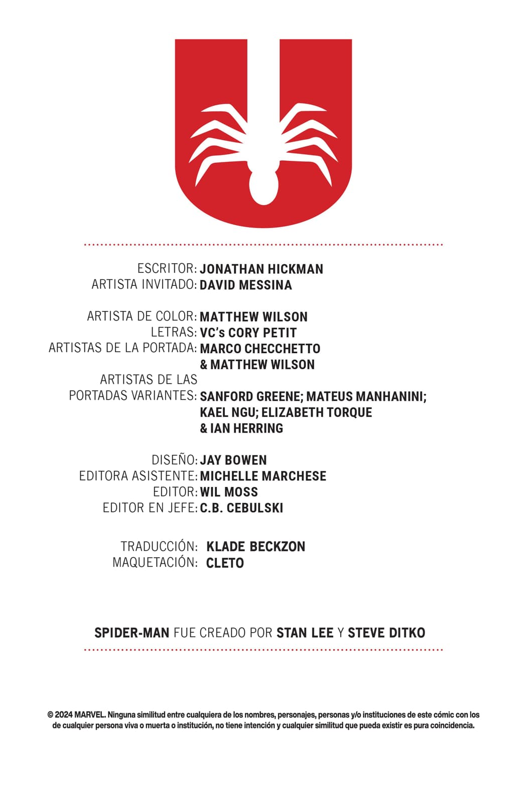 Read Ultimate Spider-Man 2024 ES Manga Online