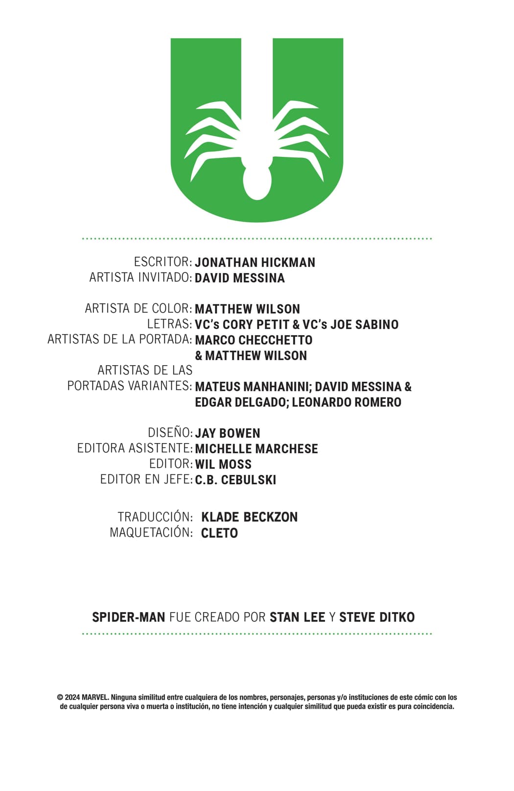 Read Ultimate Spider-Man 2024 ES Manga Online