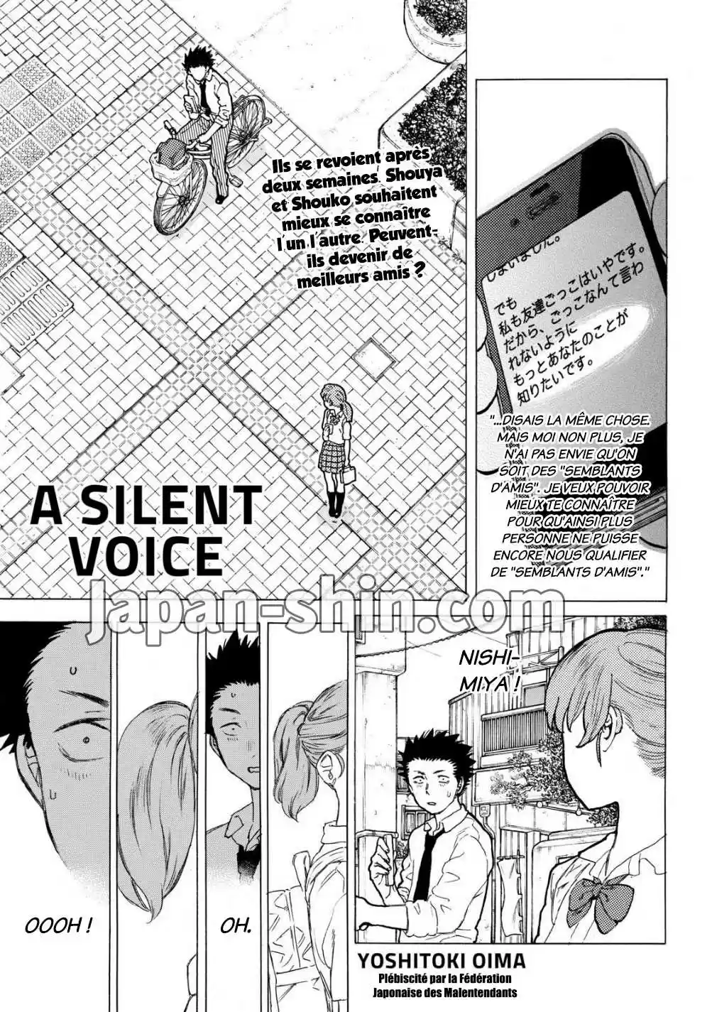 Read A Silent Voice FR Manga Online