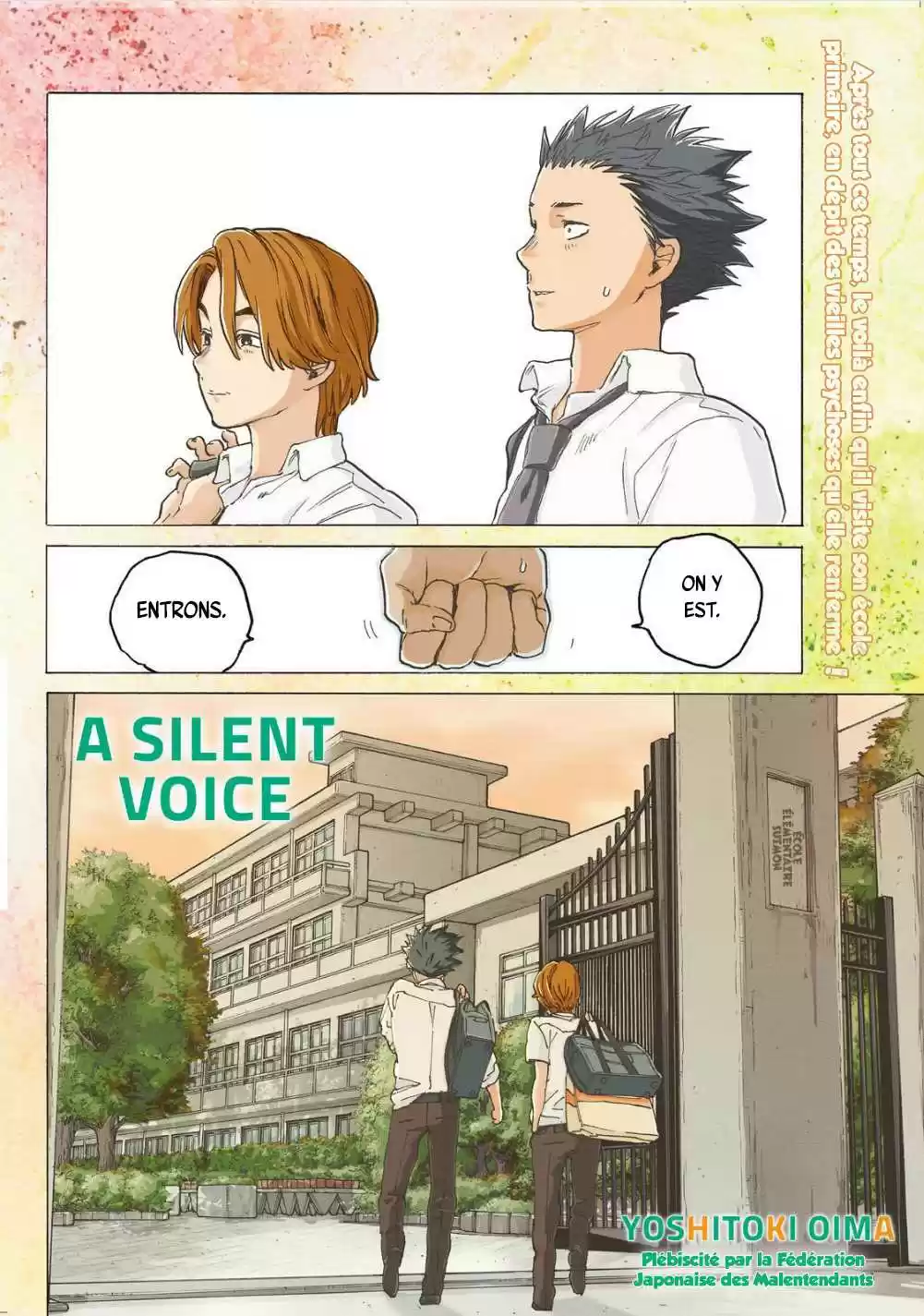 Read A Silent Voice FR Manga Online