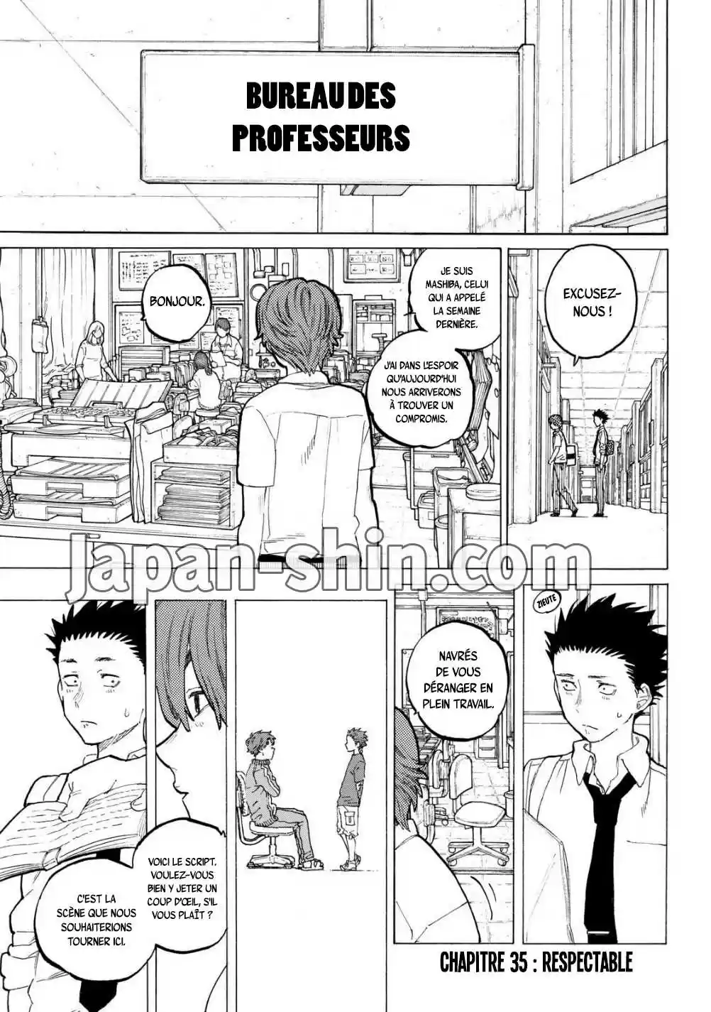 Read A Silent Voice FR Manga Online