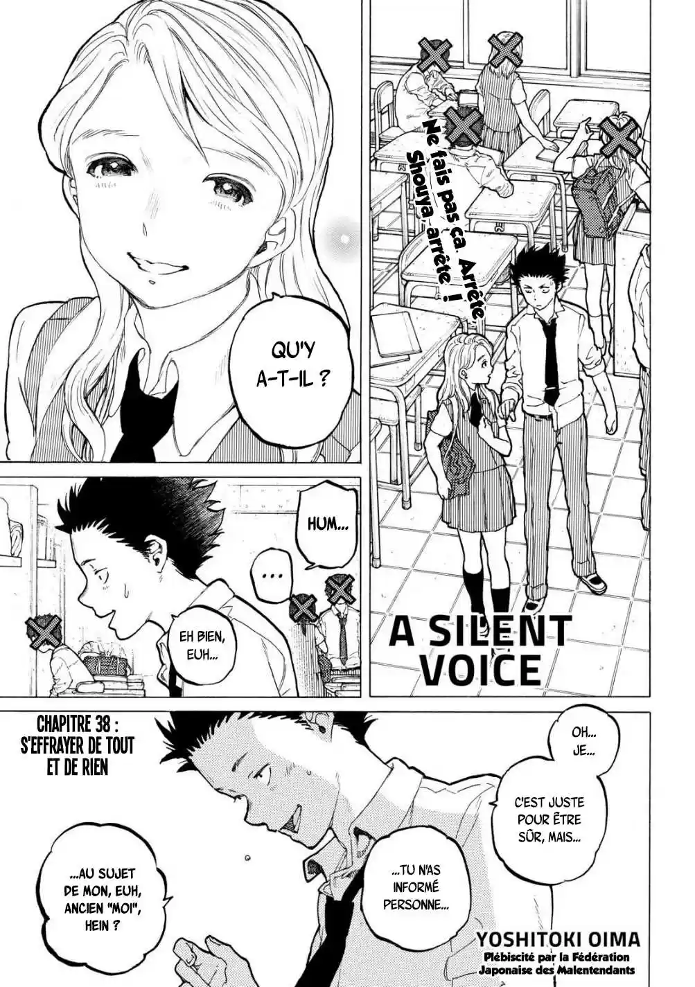 Read A Silent Voice FR Manga Online