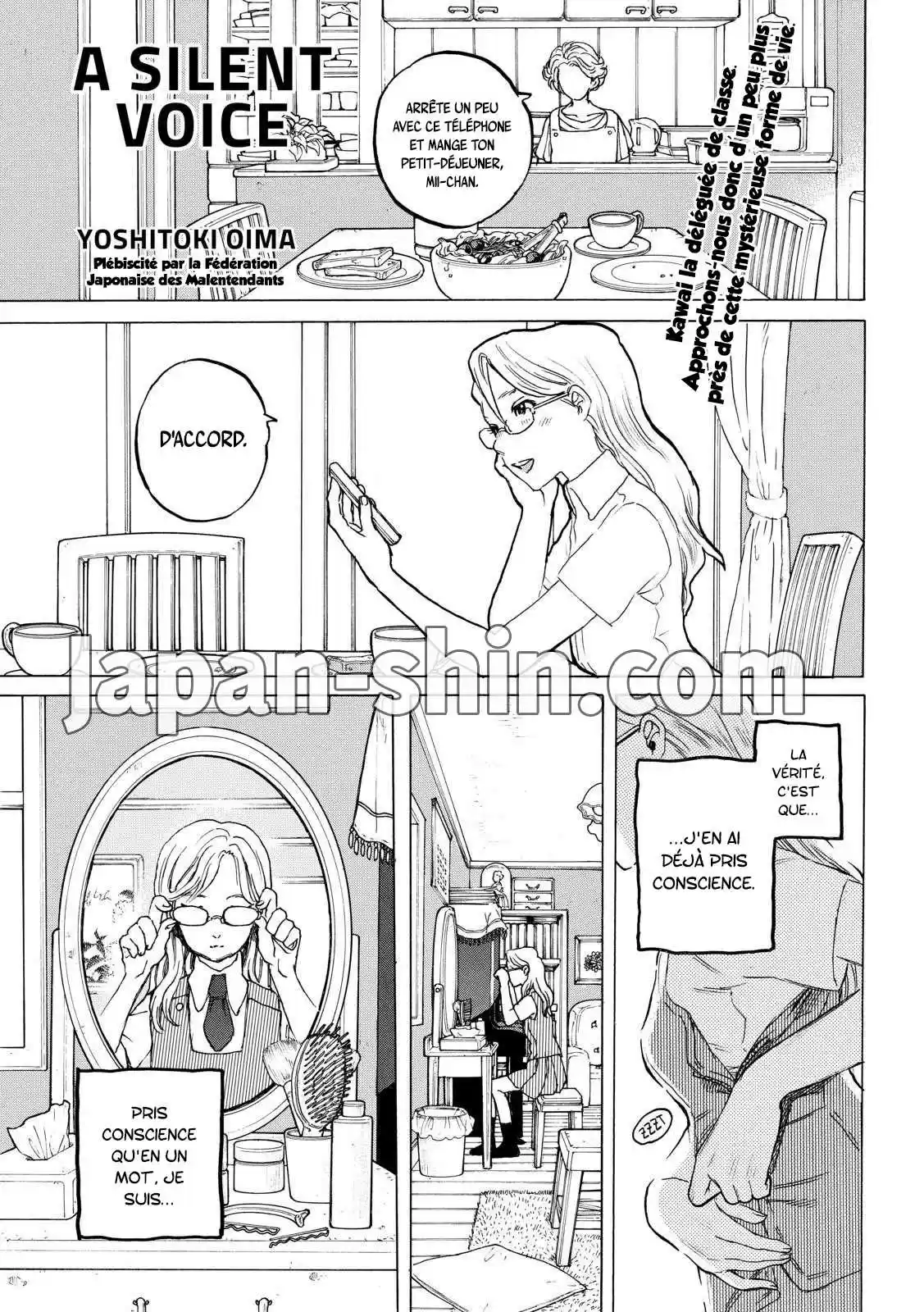 Read A Silent Voice FR Manga Online